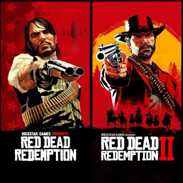 Red Dead Redemption (PS4 & PS5) & Red Dead Redemption 2 (PS4) Bundle - Sony PlayStation 5 & PlayStation 4 [Digital Download]