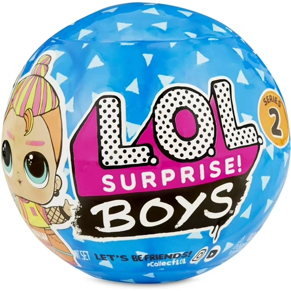 PAR TOY CO - LOL Surprise BOYS Series 2 by MGA - L.O.L. Surprise! Boys Character Doll with 7 Surprises