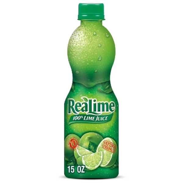 ReaLime 100% Lime Juice - 15 fl oz Bottle