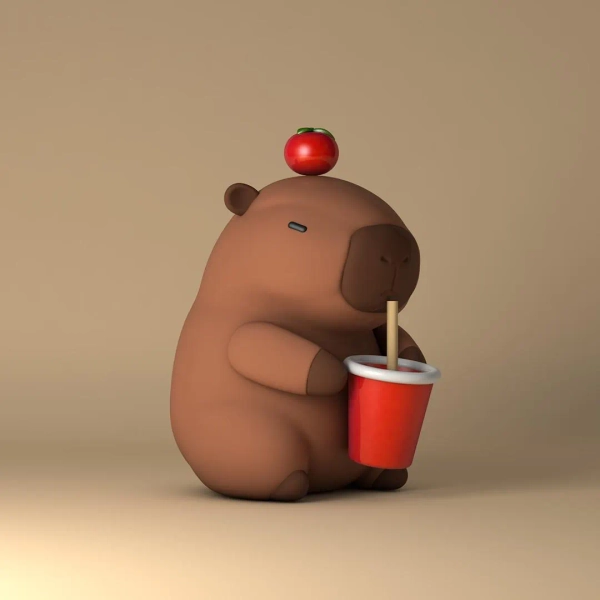 Capybara Collection pt2 (Juice, Chef, Singer, Gamer)