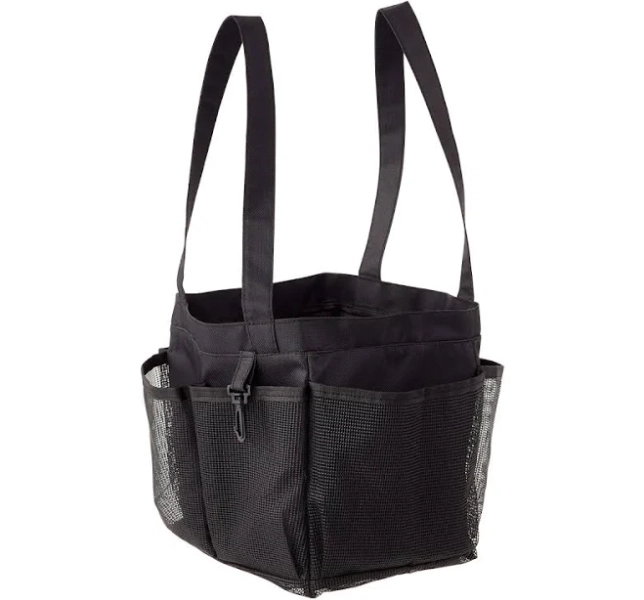 The Container Store 6-Pocket Mesh Shower Caddy
