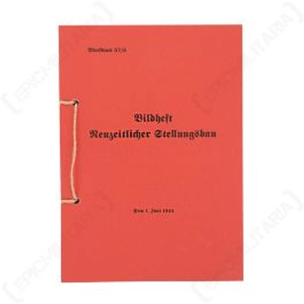 WW2 German Handbook on Field Constructions and Fortifications