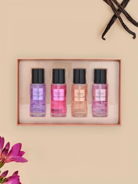 Pink Mini Mist Gift Set 4 Piece