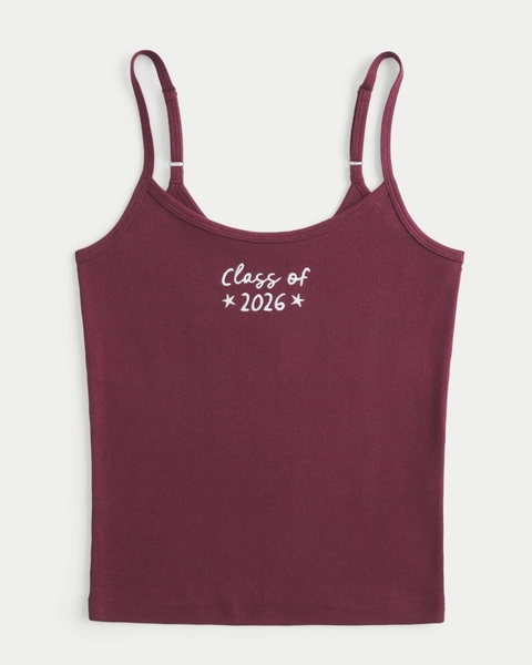 Class of 2026 Graphic Rib Cami