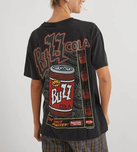 Skinnydip Women's The Simpsons x Buzz Cola T-Shirt