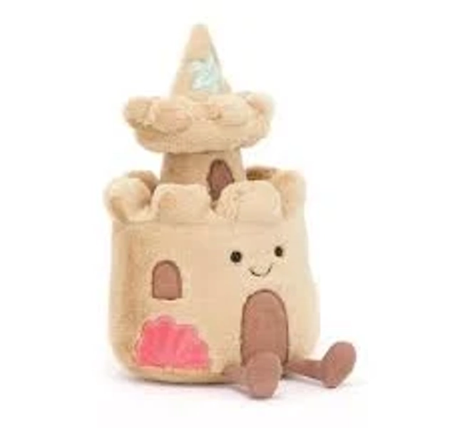 Jelly Cat Amuseables Sandcastle 11.8 Inch Stuffed Toy Gift Doll Fun Gift Idea