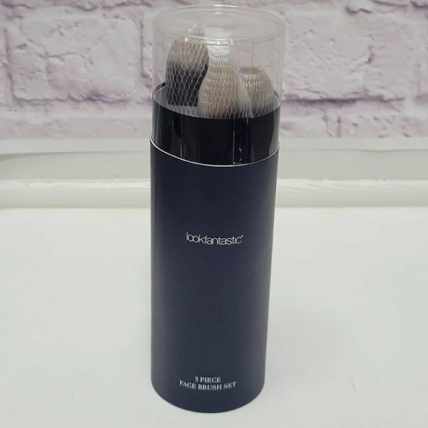 Sealed Lookfantastic 3 Piece Face Brush Set Foundation Precision