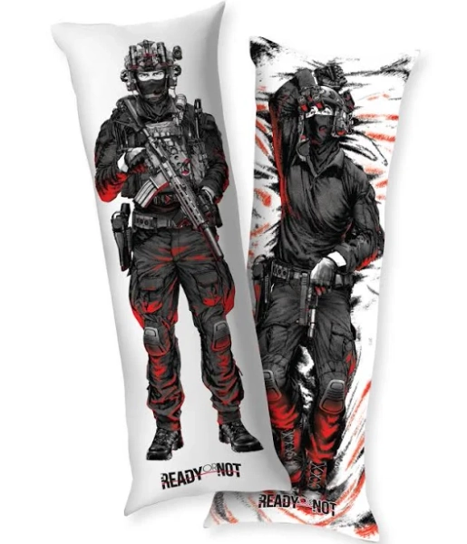 The No JUDGEment Body Pillow COVER ONLY