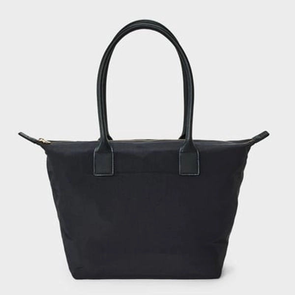 Foundational Tote Handbag - Universal Thread™ Black: Double Handle, Recycled Nylon, Woven, Unstructured