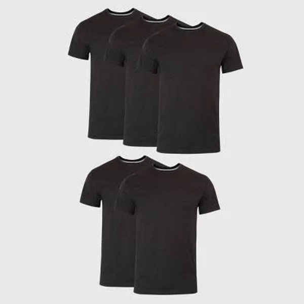 Hanes Men's Premium 5pk Slim Fit Crew Neck T-Shirt