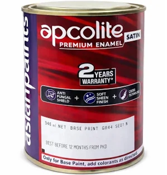 Satin Enamel Asian Paints - Premium Quality Finish 500 ml