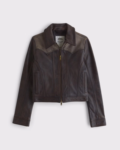 Western Genuine Leather Jacket