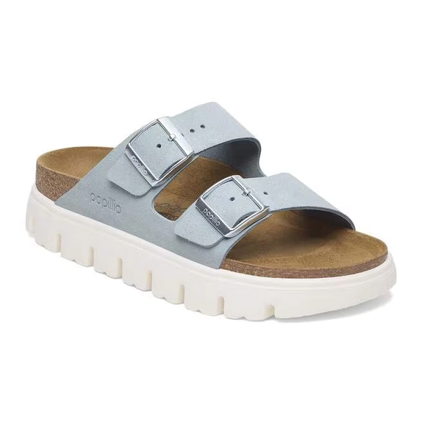Arizona Chunky Suede Leather Baby Blue