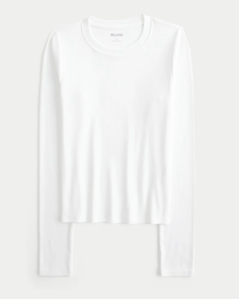 Long-Sleeve Crew Baby Tee
