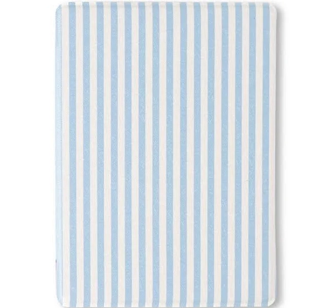 Blue Stripes Clear Back Kindle Case – Elegant & Practical Kindle Paperwhite (12th Generation)