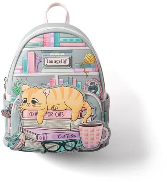 Loungefly Bookish Cat Mini Backpack (Books-A-Million Exclusive)