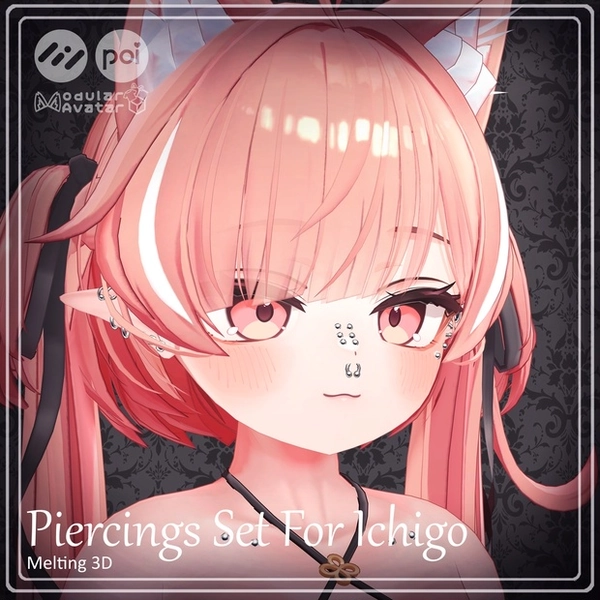 Ear,Face and Body Piercing for ICHIGO [セール中] - melting - BOOTH