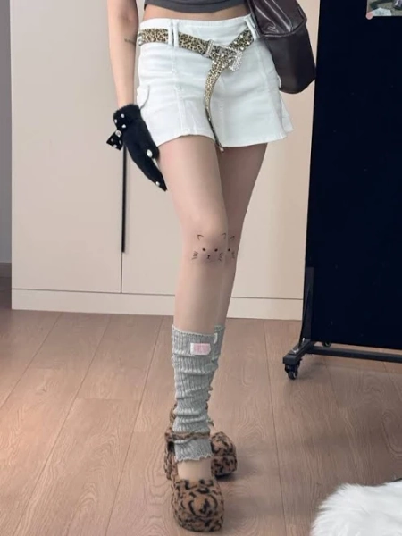 Kitty Tattoo Tights