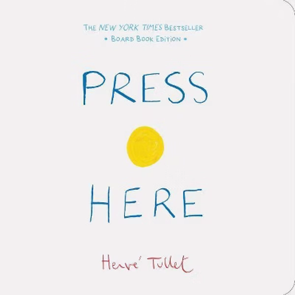 Press Here - By Herve Tullet (Board Book)
