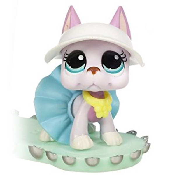 Littlest Pet Shop 3-pack Scenery Great Dane (#1022) Pet | LPS Merch