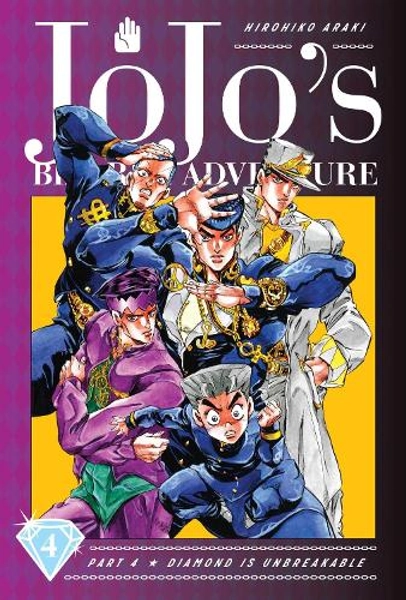 JoJo's Bizarre Adventure: Part 4--Diamond Is Unbreakable, Vol. 4 by Hirohiko Araki | Waterstones