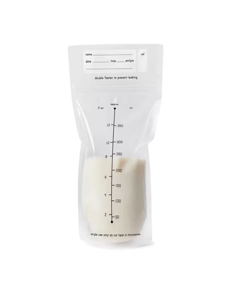 30 Pack Milk Storage Bags - White - One Size