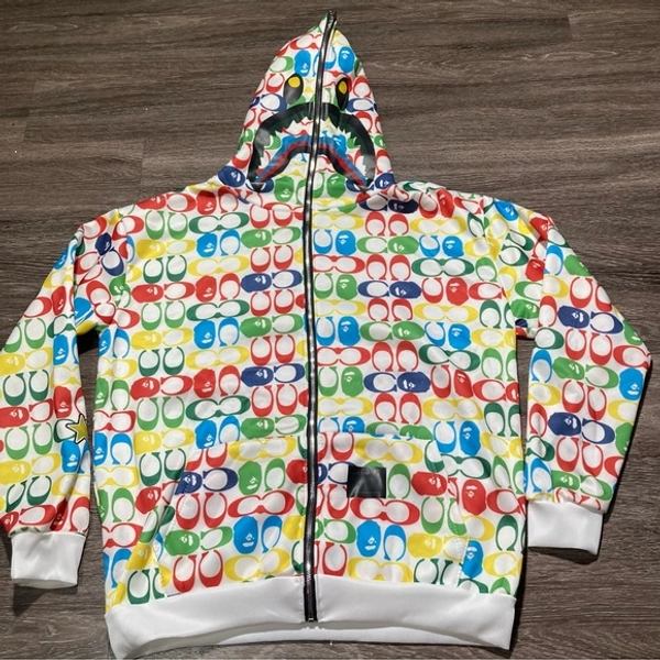 Coach bape Hoodie jackey Mens XL