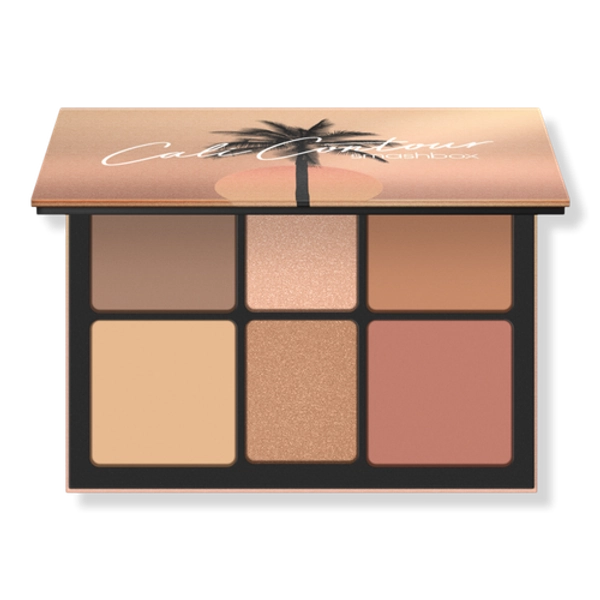 Cali Contour Blush, Highlighter, & Bronzer Face Palette - Light/Medium