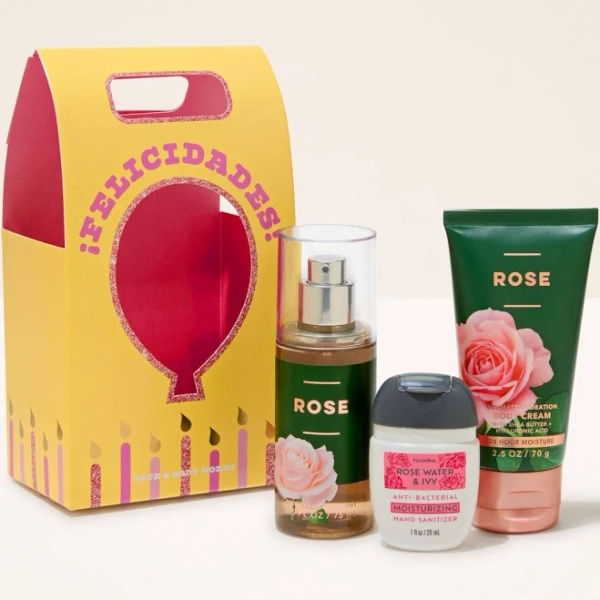 Bath & Body Works Rose Mini Gift Set