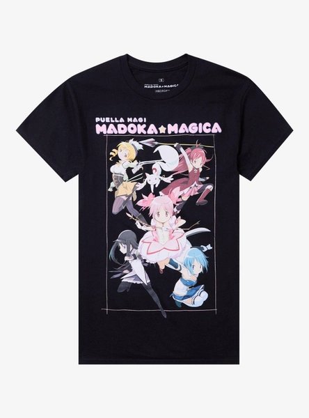 Puella Magi Madoka Magica Group Portrait T-Shirt