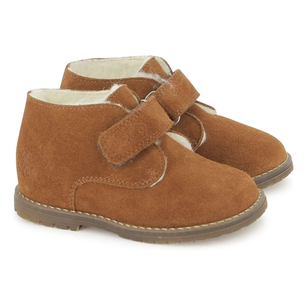 Easy Fur Velours boots | Camel