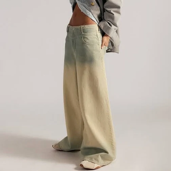 Free People Baggy Wide-Leg Jeans