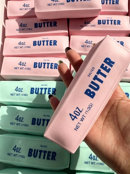 Pink Crunchy Butter Stick Squishy, Realistic 4oz Salted Butter Stress Squeeze Toy, Crispy Texture Moldable Food Sensory Toy for Kids Adults, Novelty Fidget Toy Desk Gift - Walmart.com