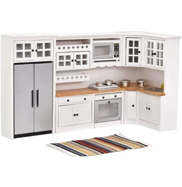 I Land Dollhouse Kitchen