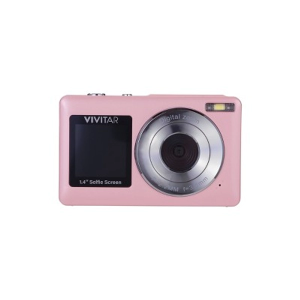 Vivitar SnapShot Duo Digital Camera - Petal Pink