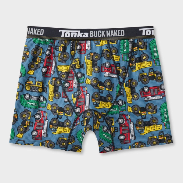 Men's Buck Naked Pattern Boxer Briefs | Duluth Trading Company