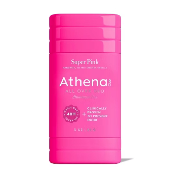 Athena Club All Over Solid Deodorant Super Pink - 3oz