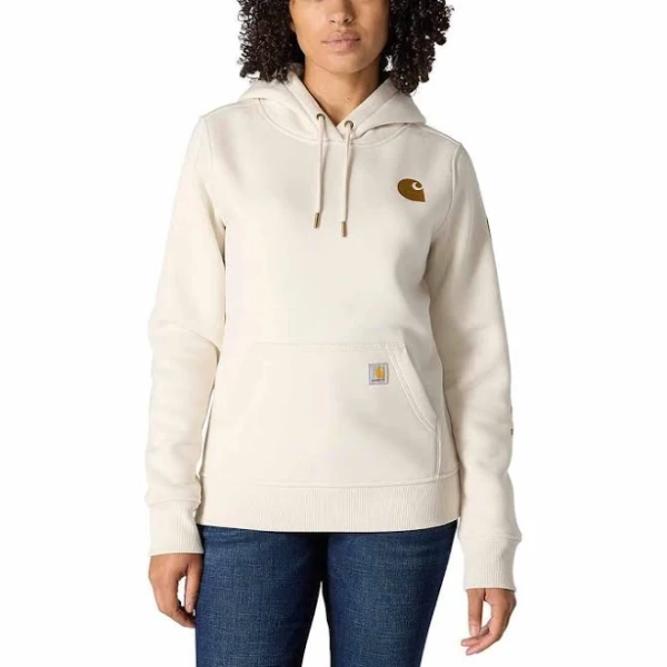 Carhartt Women's Clarksburg Logo Sleeve Sweatshirt