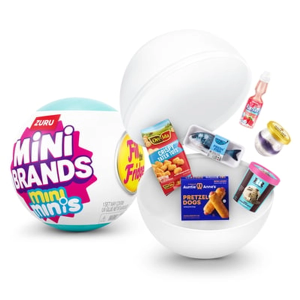 Mini Brands Fill the Fridge minis