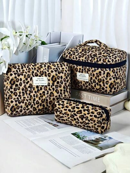 Fashionable Leopard Print Makeup Organizer Bag, Large Capacity Portable Travel Toiletry Bag, Cosmetic Pouch, Gift For Holidays, Back To School, Conference, Party, Home, Festival Makeup Travel Toiletry Organizer Essentials Gifts Storage Zipper Accessories Nail Bag,Room Decor, Bags,Makeup Bag,Vanity,Travel,Make Up Bag,Travel Essentials,Organizer,Storage,Travel Essential,Makeup Organizer,Makeup Bags,Toiletry Bag,Desk Organiser,Cosmetic Bag,Makeup Pouch,Make Up Organize,Vanity Accessories,Make Up Pouch,Makeup Bags,Cosmetic Bag,Makeup Organiser,Travel,Makeup Pouch,Bag,Vanity,Make Up Pouch,Travel Essentials,Pouch Bag,Travel Essential,Vanity Accessories,Small Makeup Bag,Makeup Pouch,Cosmetic Bag,Travel Essential,Large Capacity,Large Makeup Bag