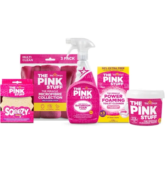 The Pink Stuff Bathroom Essential Bundle