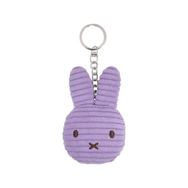 BON TON TOYS Miffy Corduroy Key Ring - Lilac