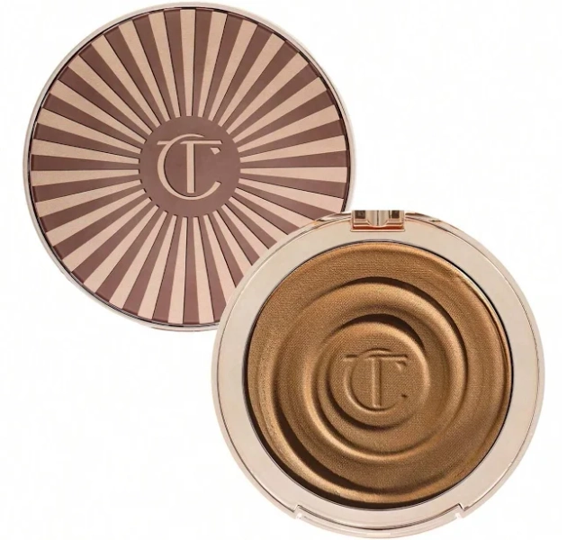 Charlotte Tilbury Charlotte Tilbury Beautiful Skin Sun-Kissed Glow Bronzer Contour Powder 2 Medium Face Makeup