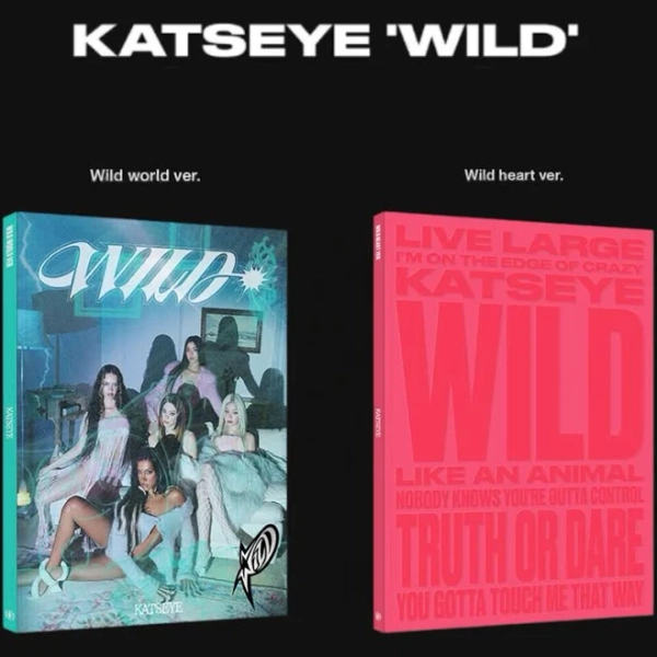 KATSEYE - WILD [3rd EP Album] Album Only / 2 Set Package