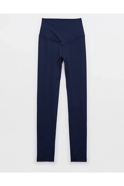 OFFLINE By Aerie Real Me High Waisted Crossover Legging Women's Royal Navy M