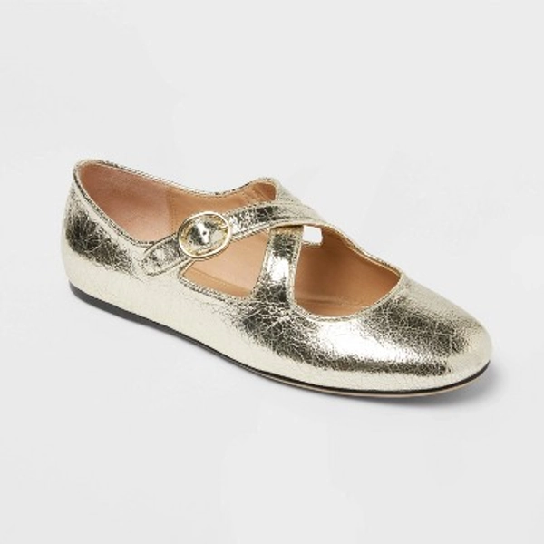 Women’s Tasmin Flats – A New Day™ Gold 5