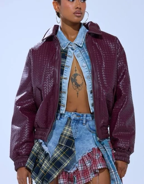 Akira Cherry Pop Bomber Jacket
