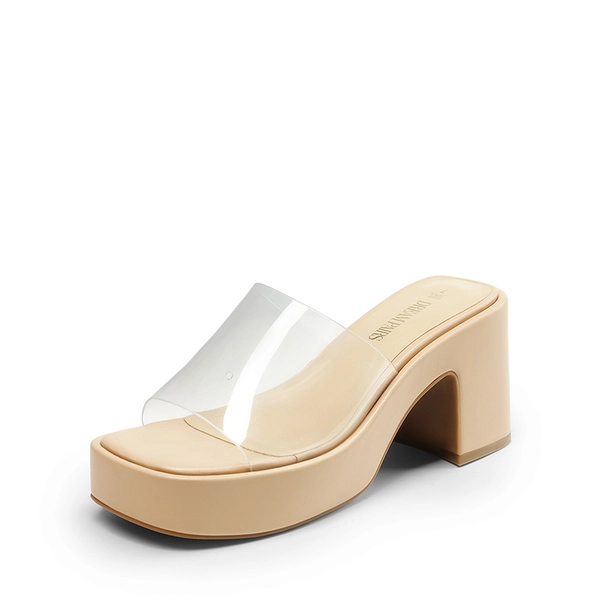 Slip On Chunky Platform Slide Sandals