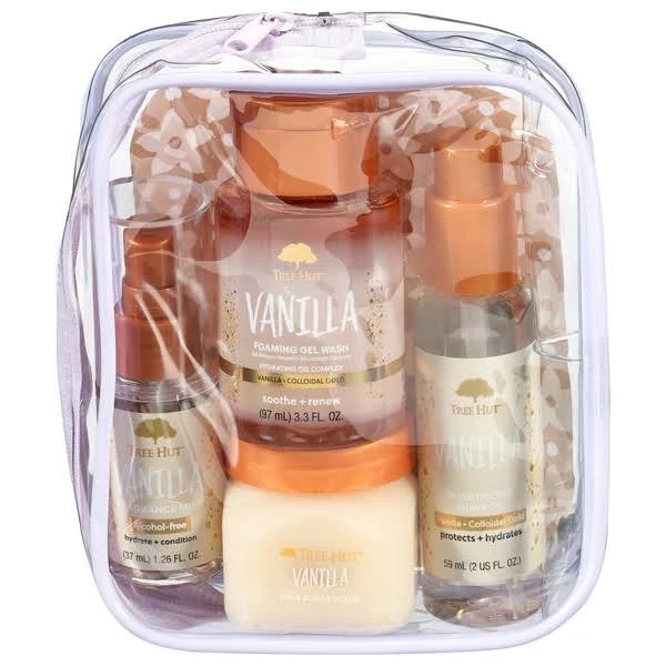 Tree Hut Vanilla On-The-Go Kit