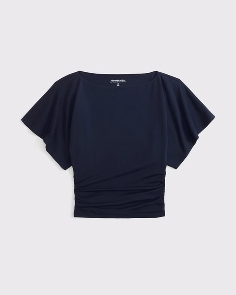 Flutter Sleeve Slash Top